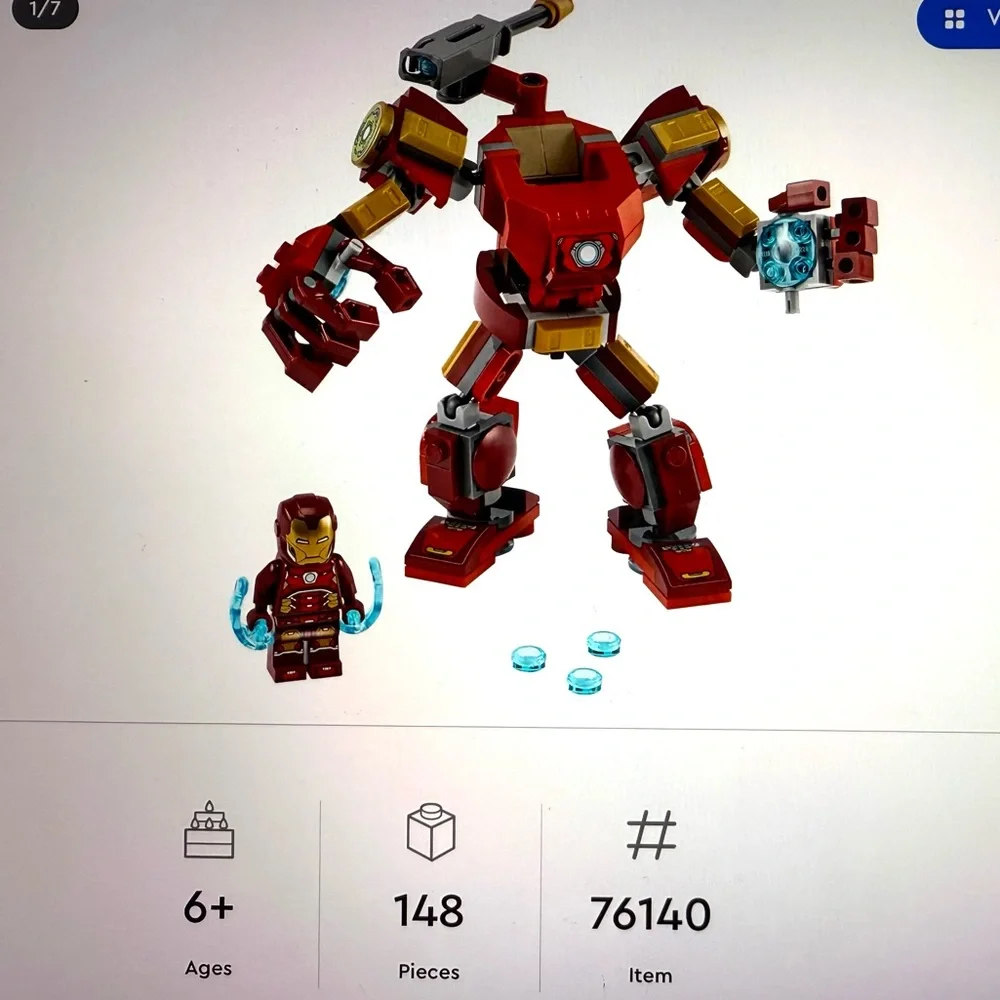 Lego 76140 Iron Man Mech - Picture 7 of 10